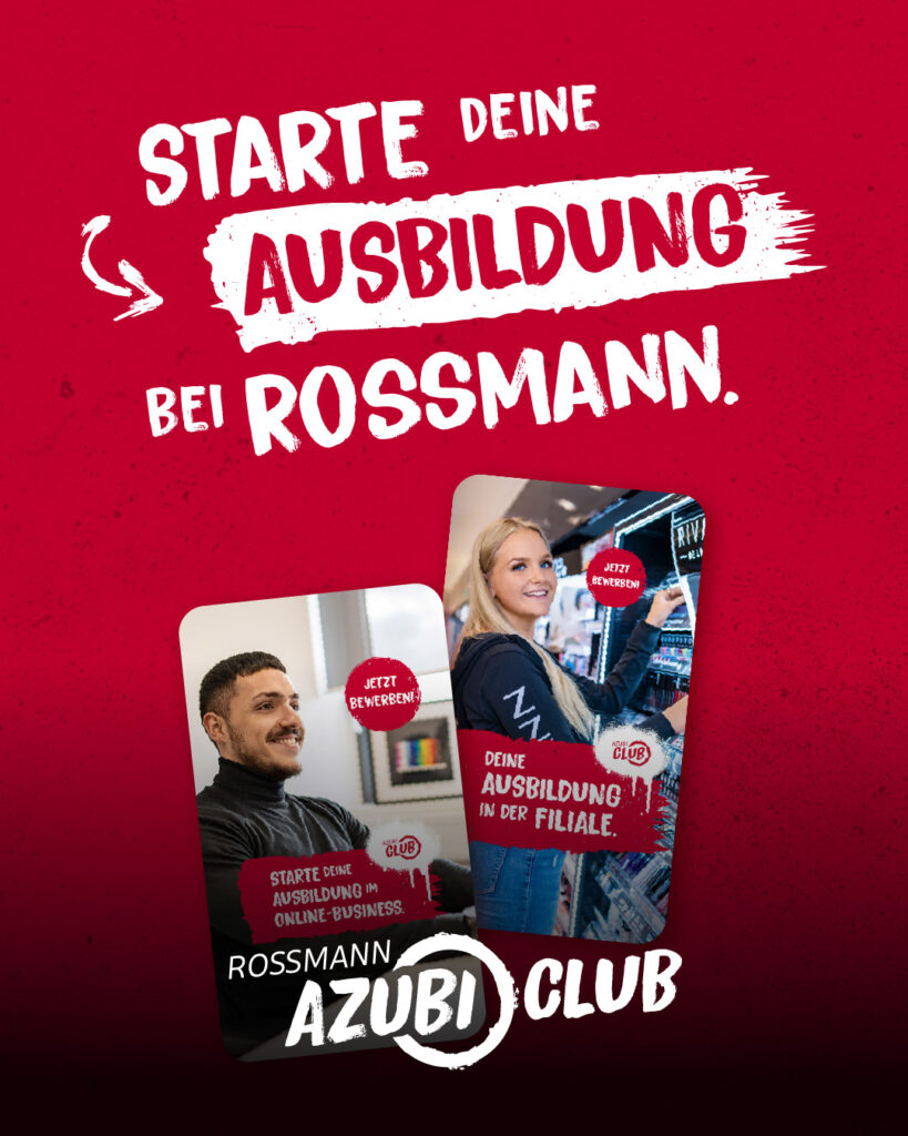 Azubi-Kampagne ROSSMANN | Digitales Recruiting